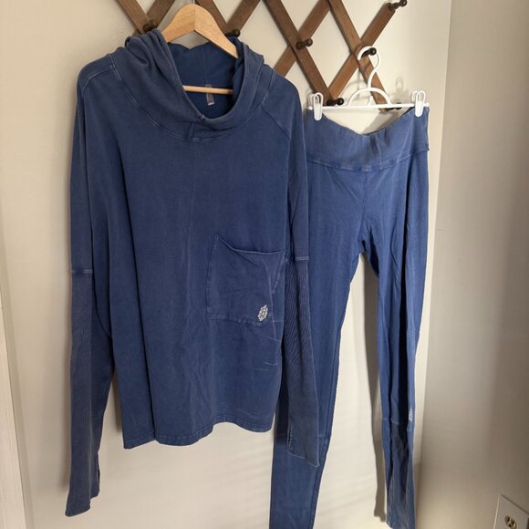 Hot Shot Hooded Set, Atlantic, Size L - Picture 2 of 6